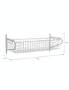 Lily White Wirework Basket Shelf - Medium