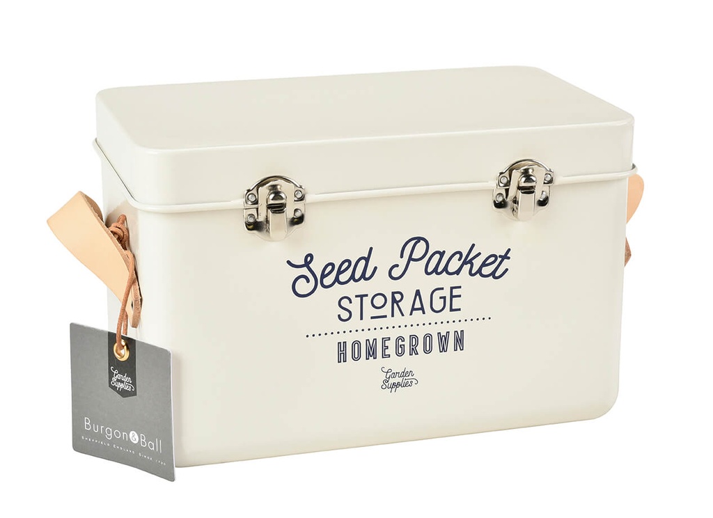 Seed Packet Storage Tin - Stone