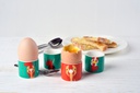 "Plucky" Set of 4 Egg Cups 04