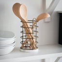 Brompton Utensil Holder with Marble Base
