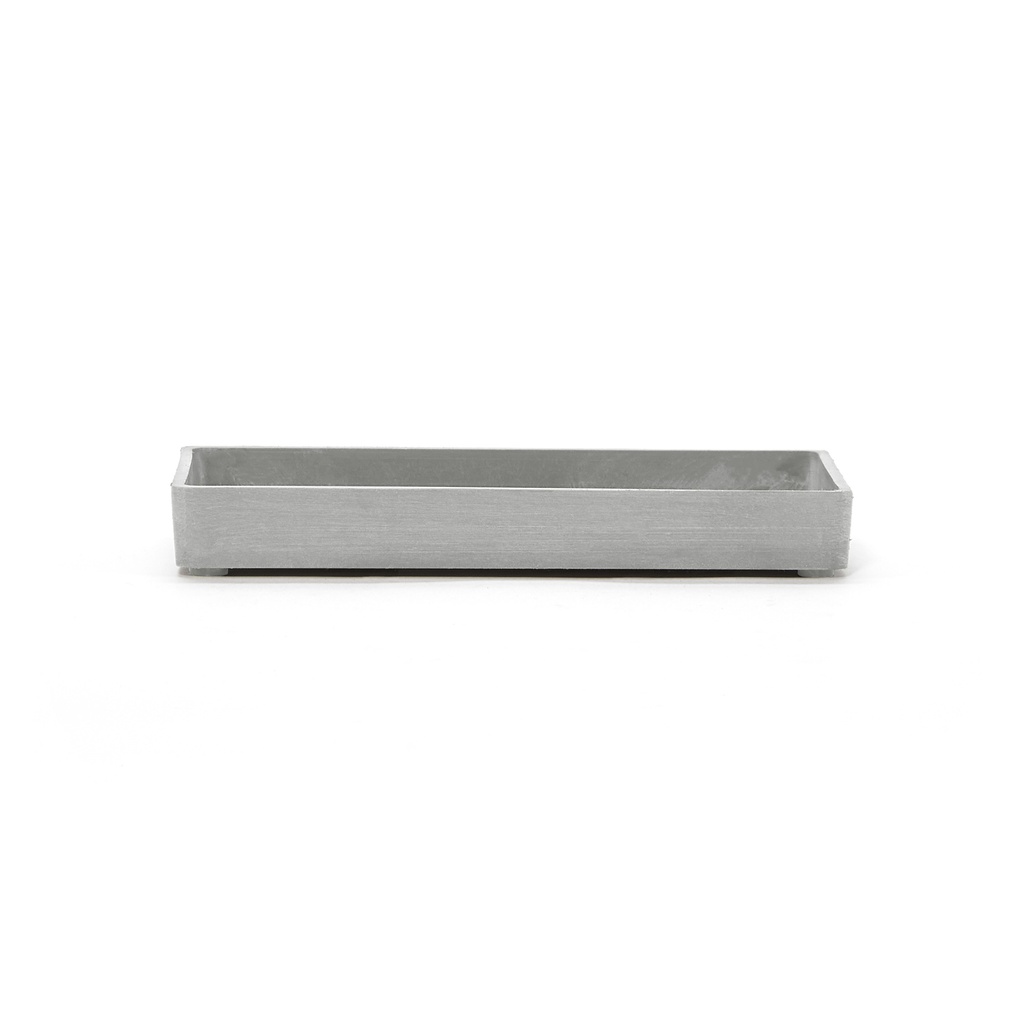 EcoPots Display Platter (20cm) - White Grey