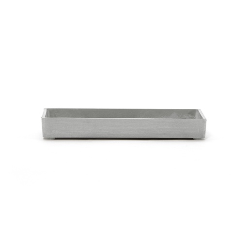 [EP.DP.20.WG] EcoPots Display Platter (20cm) - White Grey