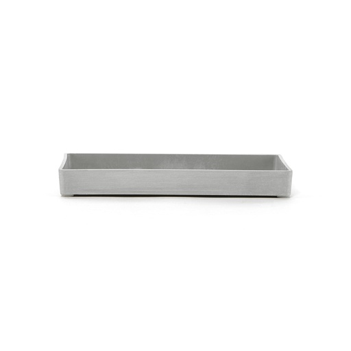 [EP.DP.25.WG] EcoPots Display Platter (25cm) - White Grey
