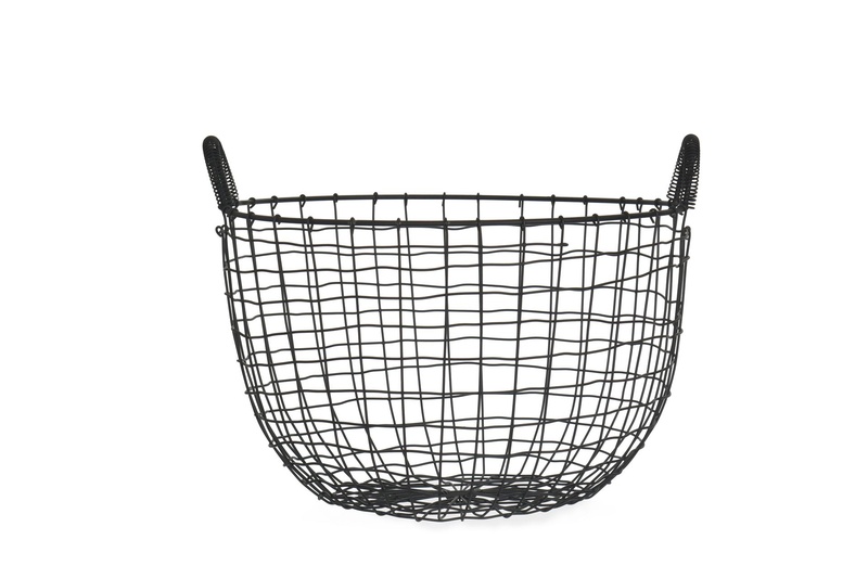 [GT/WBBL02] Wirework Storage Basket with Handles - Large