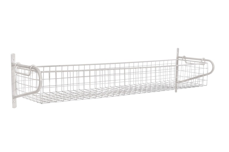 [GT/HBLW03] Wirework Basket Shelf Lily White - Large